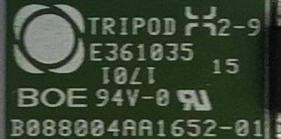 T-CON PARA TV SAMSUNG / NUMERO DE PARTE 44-97712400 / 47-6021043 / HV320FHB-N10 / 44-97712400W / PANEL'S CY-JM032BGER2V / BOEI320WU1-H / MODELOS UN32M5300 / UN32M5300AFXZA XA01 / UN32M5300AFXZA BZ01 - Imagen 3